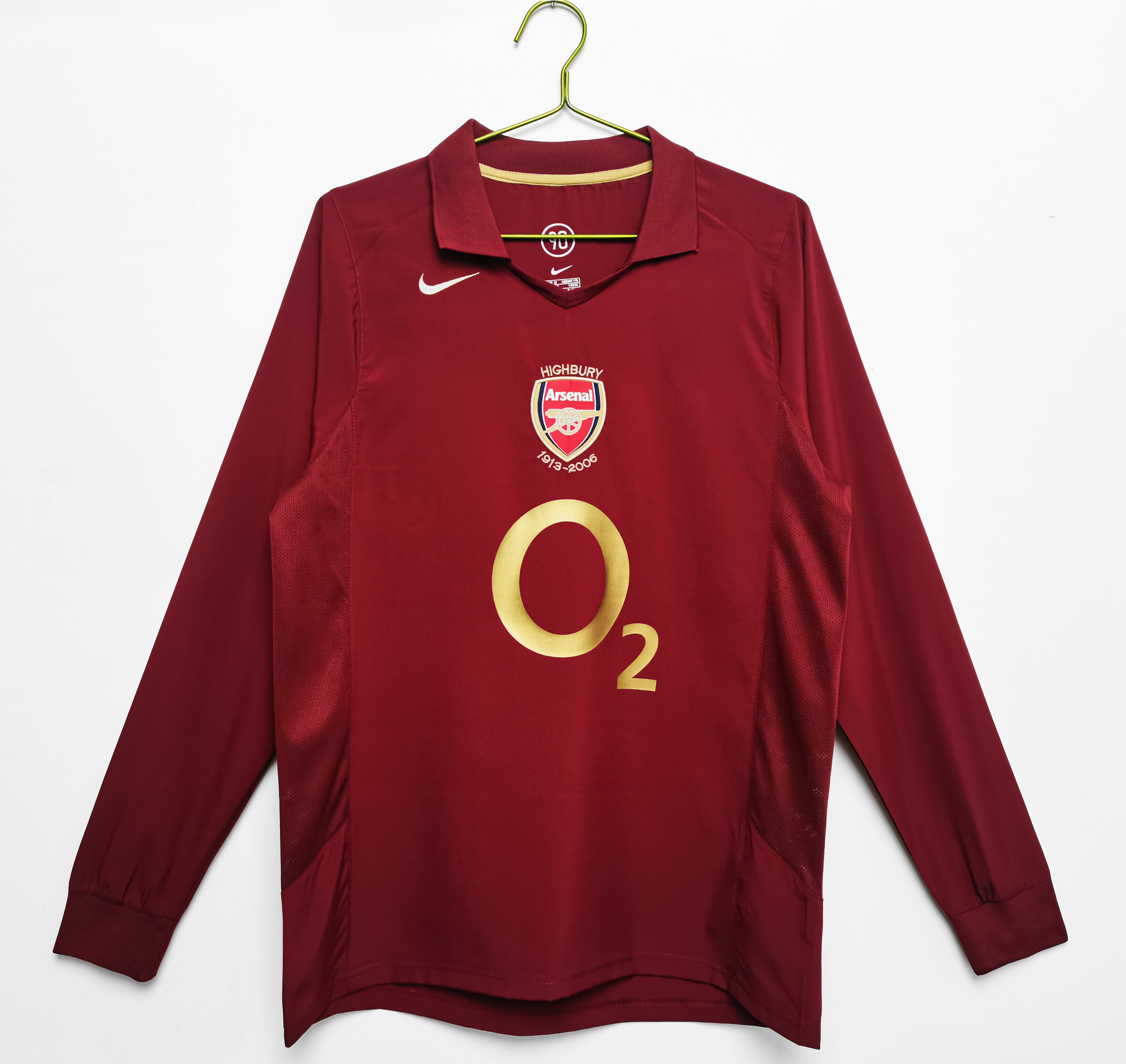 Arsenal 2005-06 Retro Third Long Sleeve