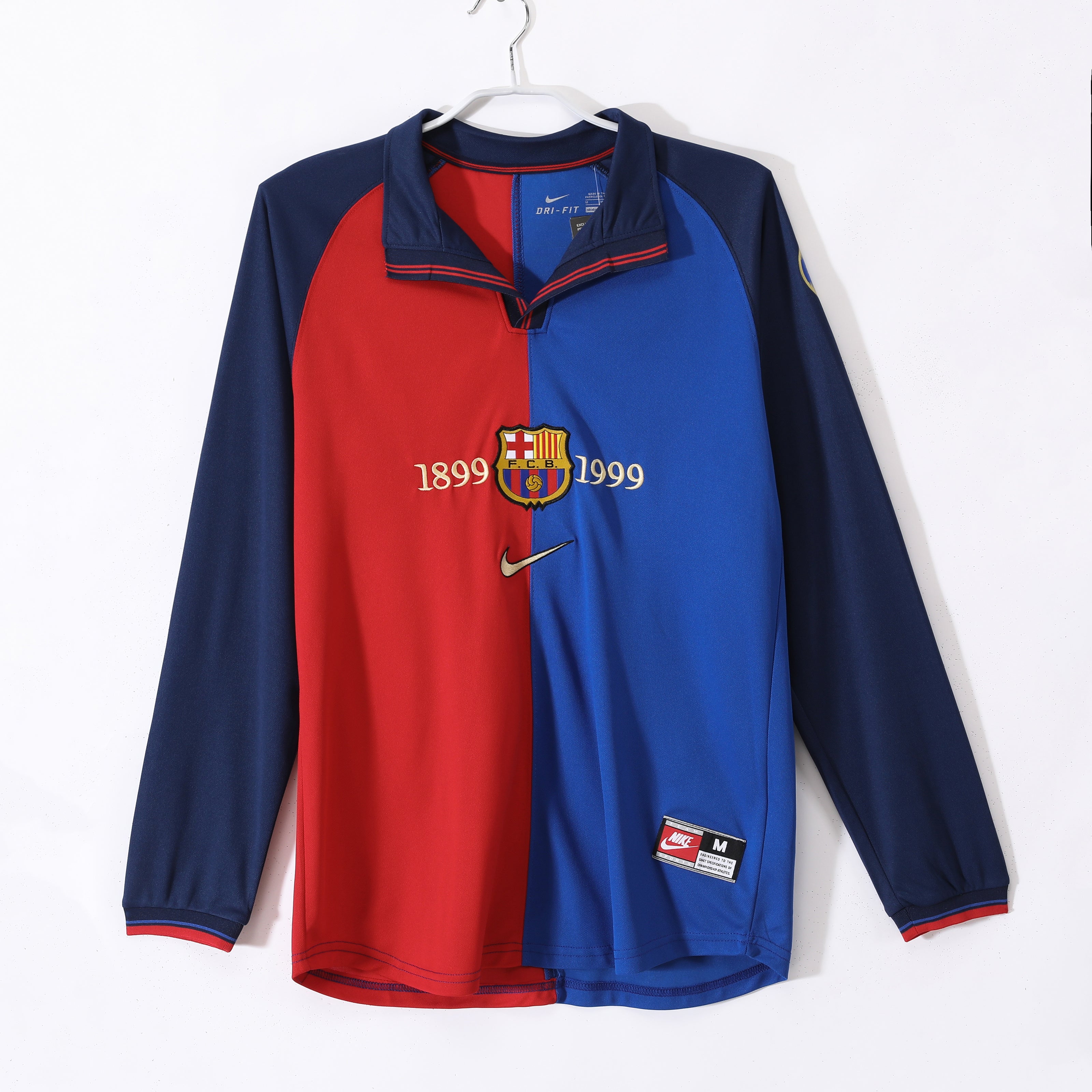 Barca 1999-2000 Retro Long Sleeve