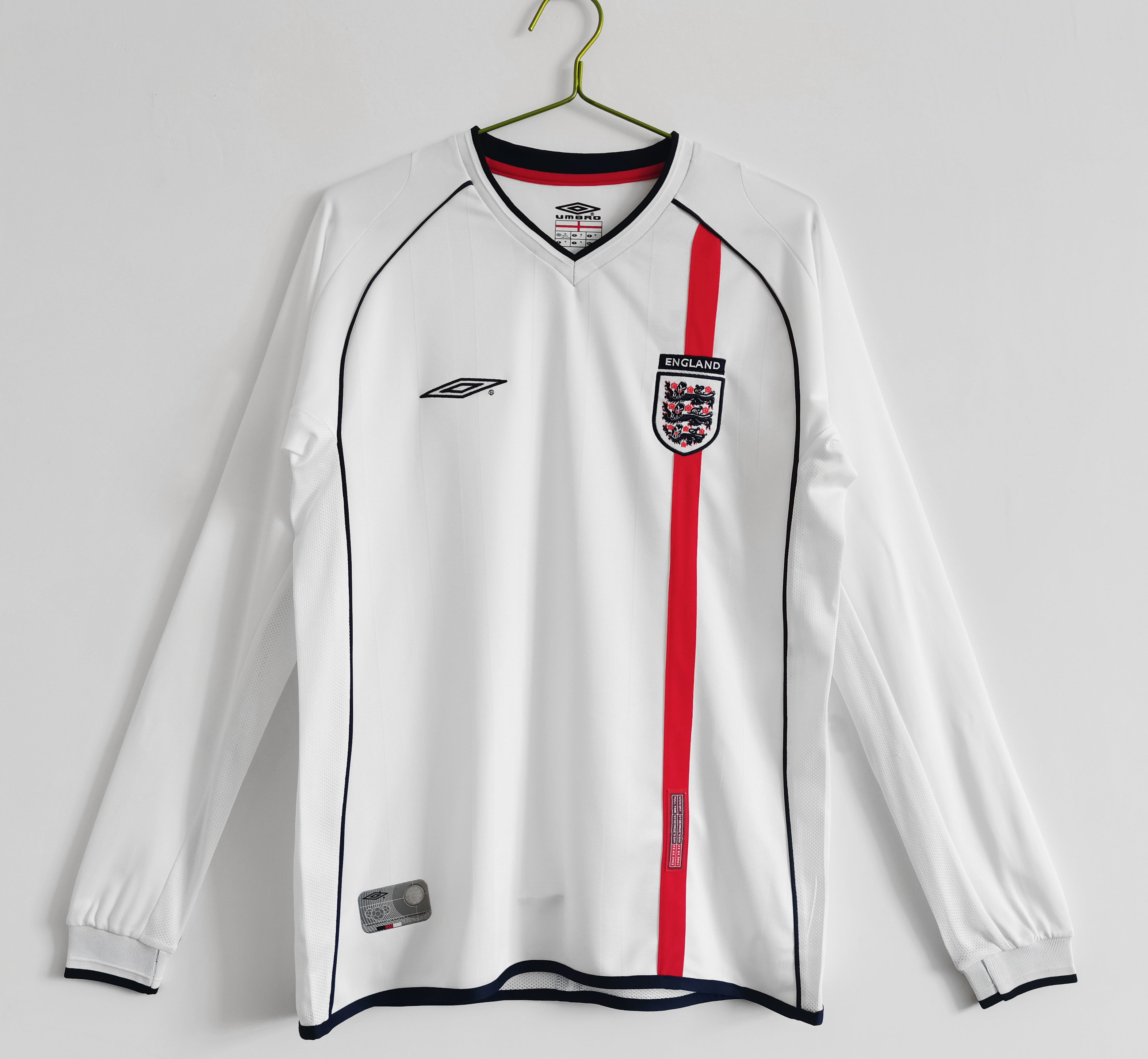 England 2002 Retro Long Sleeve