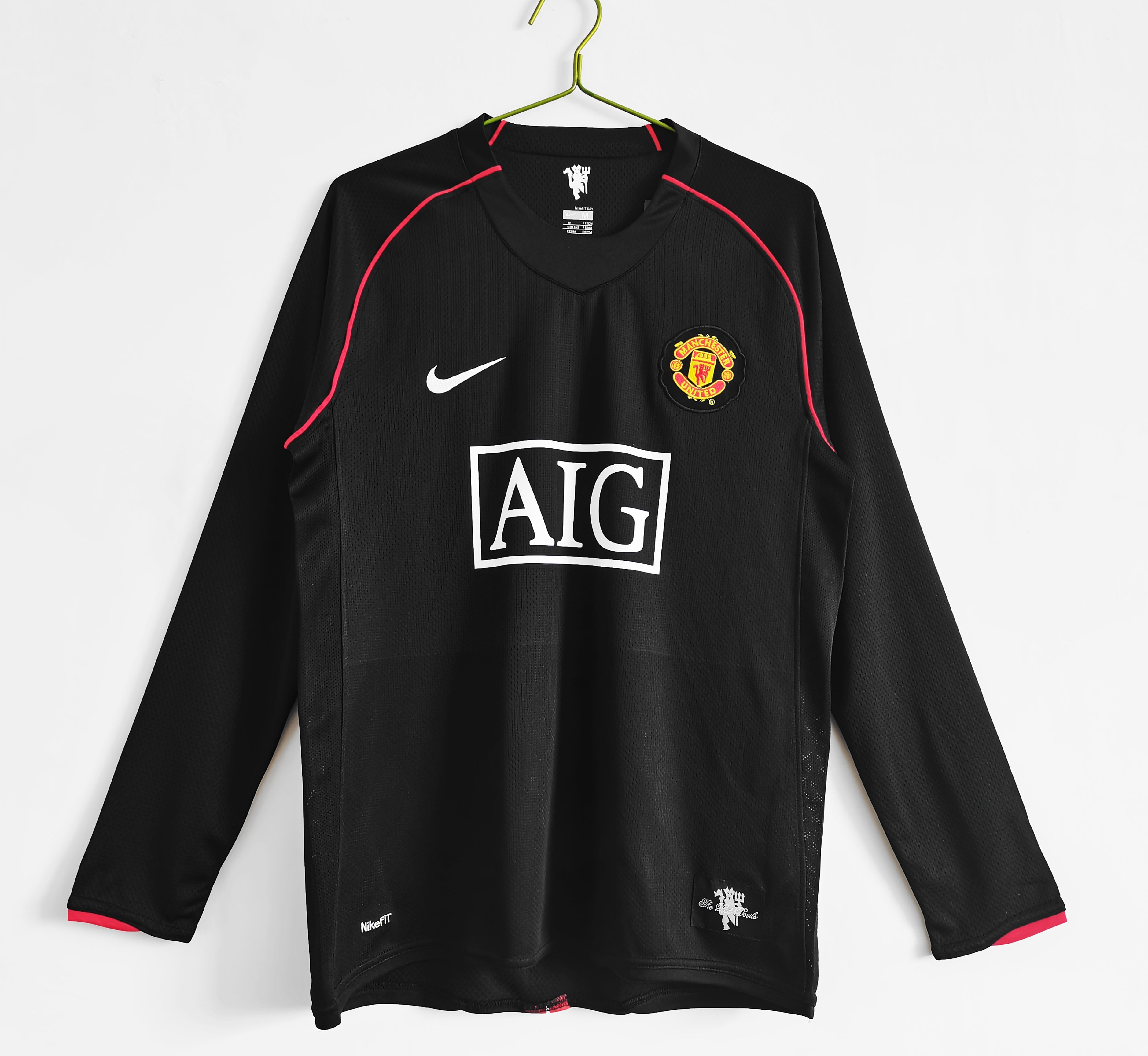 Manchester United 2007 Retro Long Sleeve Away
