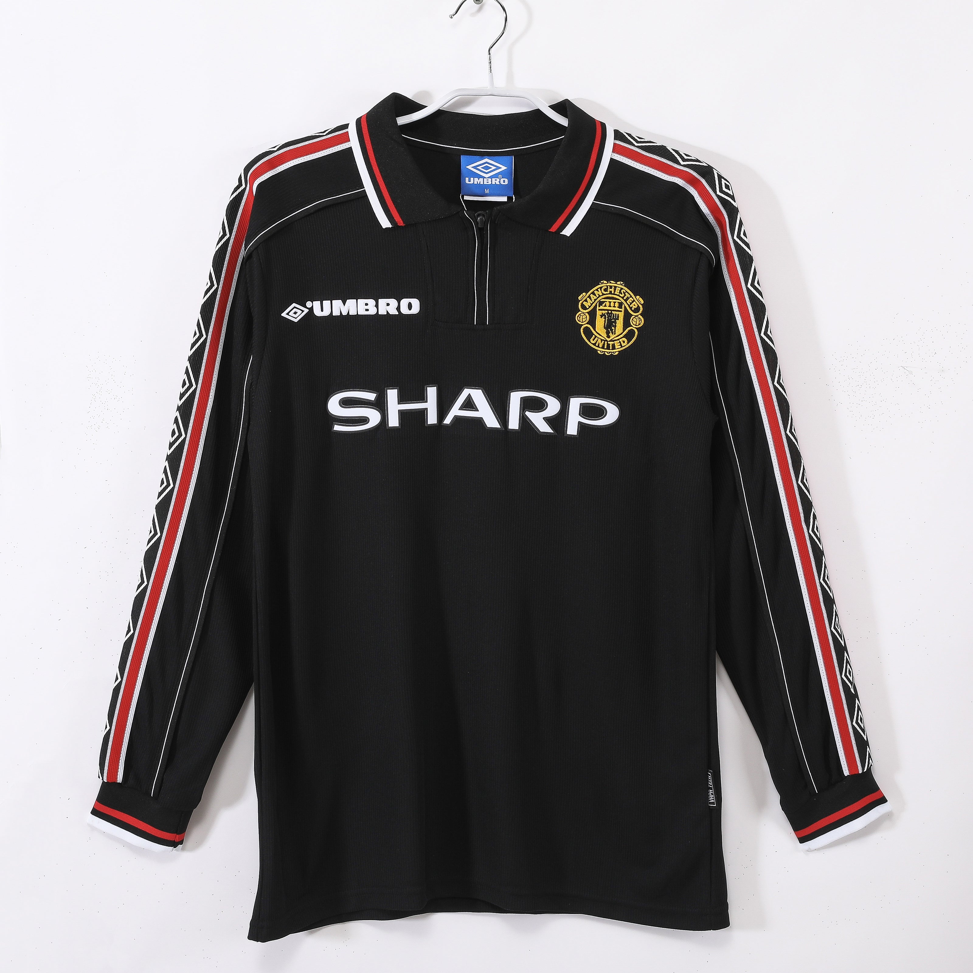 Manchester United 1998 Retro Long-Sleeve Away