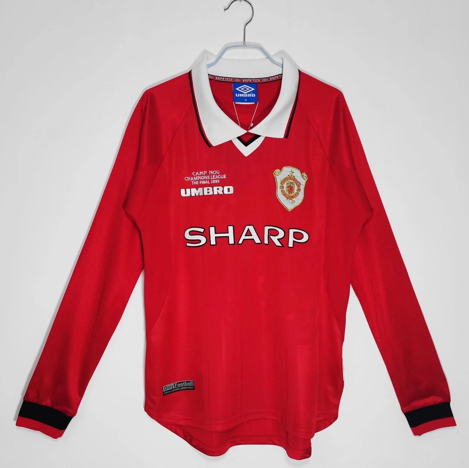 Manchester United 1999 Retro Final Edition Long Sleeve